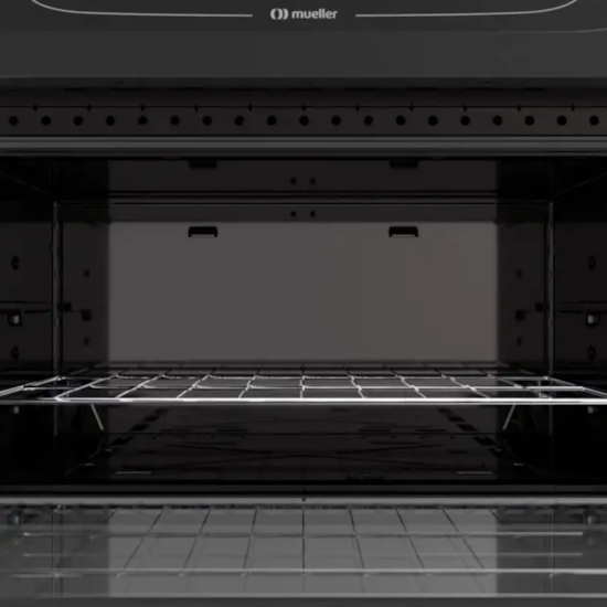 Fogão 5 Bocas Fratello Vetro Mfv5bb Muel Preto Fosco