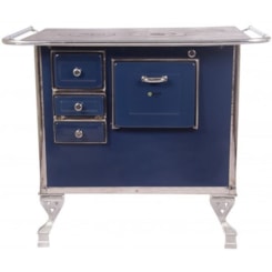 Fogão A Lenha Gabinete Alto Maestro Dir Azul Fogão A Lenha Gabinete Alto Maestro Dir Azul