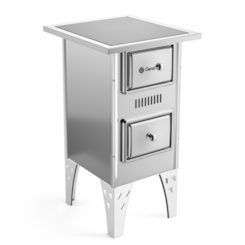 Fogão A Lenha Nr 0 Vitrocerâmico Inox Inox Fogão A Lenha Nr 0 Vitrocerâmico Inox Inox