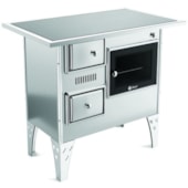 Produto Fogão A Lenha Nr 1 Direito Vitrocerâmico Inox Inox