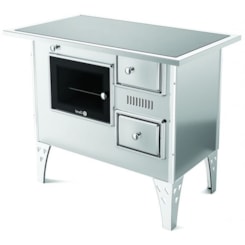 Fogão A Lenha Nr2 Esquerdo Vitrocerâmico Inox Fogão A Lenha Nr2 Esquerdo Vitrocerâmico Inox