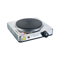 Fogão Cooktop Elétrico 1 Boca Agratto 220V Inox