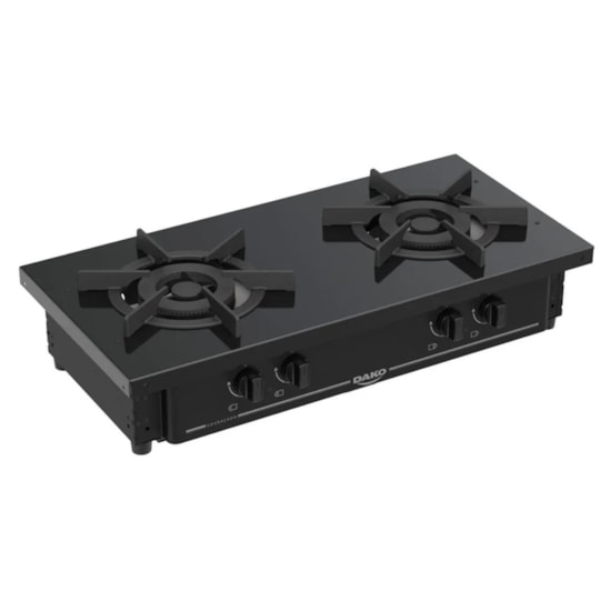 Fogao Industrial 2Q Couracado Dako Preto