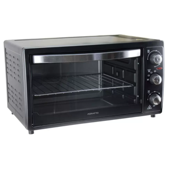 Forno Eletrico Agratto Fe50l 220V 1500W Preto Forno Eletrico Agratto Fe50l 220V 1500W Preto