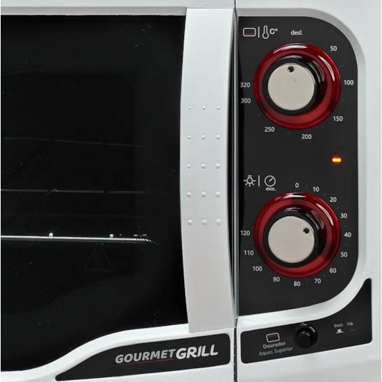 Forno Elétrico Fischer Gourmet 44L 220V Branco Forno Elétrico Fischer Gourmet 44L 220V Branco