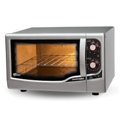 Forno Elétrico Fischer Gourmet 44L 220V Prata Forno Elétrico Fischer Gourmet 44L 220V Prata