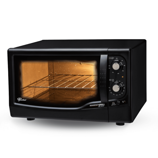 Forno Elétrico Fischer Gourmet 44L 220V  Preto Forno Elétrico Fischer Gourmet 44L 220V  Preto