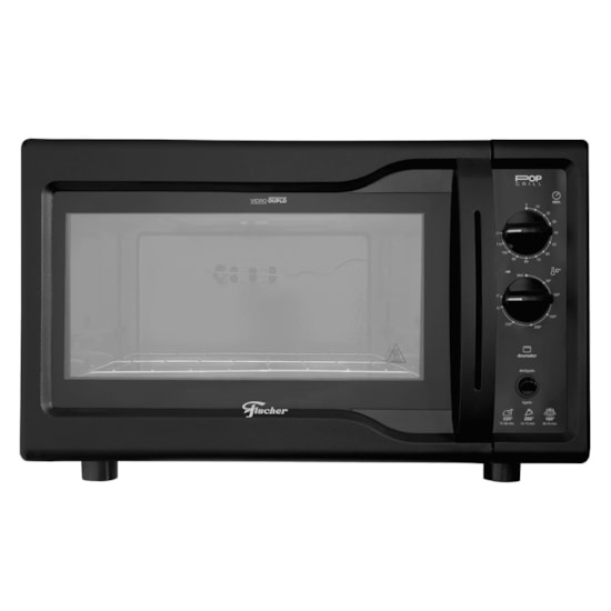 Forno Eletrico Fischer Pop Grill 44L 220V Preto