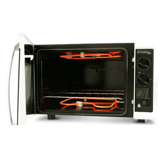 Forno Elétrico Hot Grill 44L Fischer 220 Branco Forno Elétrico Hot Grill 44L Fischer 220 Branco