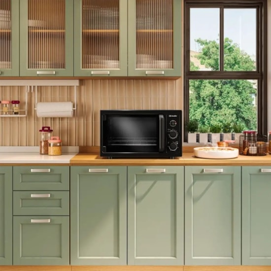 Forno Eletrico Mueller 50L Mfb50b 1800W 220V Preto