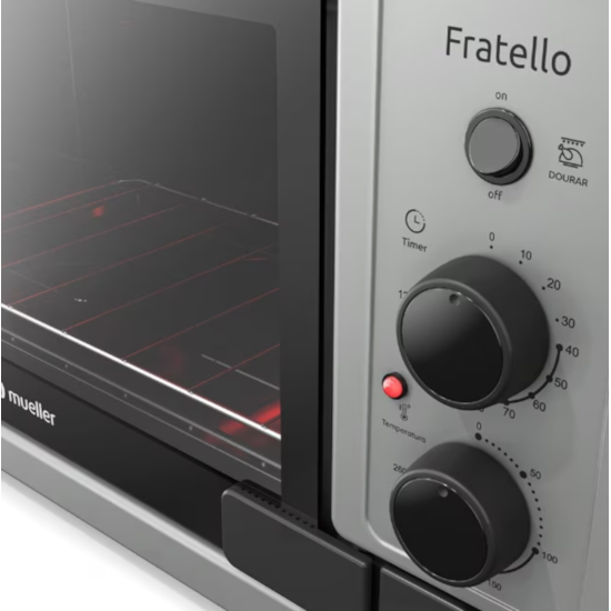 Forno Eletrico Mueller Fratello 44L Ct 2 Titânio