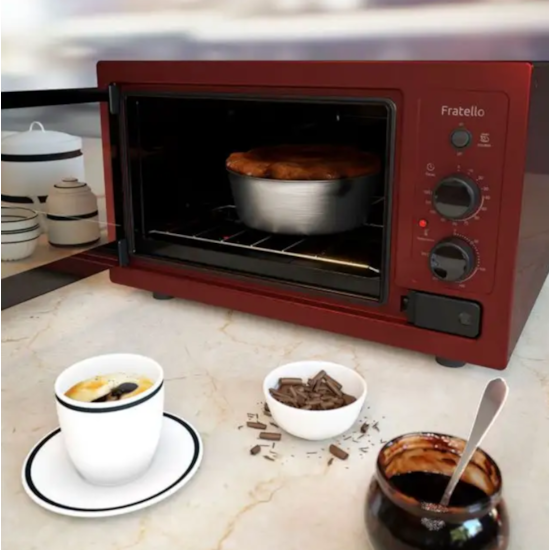 Forno Eletrico Mueller Fratello 44L Ct 2 Vermelho