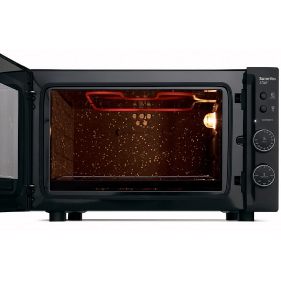 Forno Eletrico Mueller Sonetto Stile 220V Preto