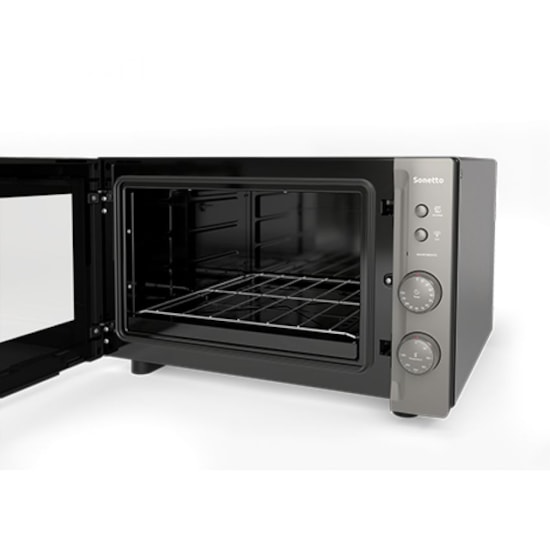 Forno Elétrico Sonetto Espelhado 44L 220 Inox Forno Elétrico Sonetto Espelhado 44L 220 Inox