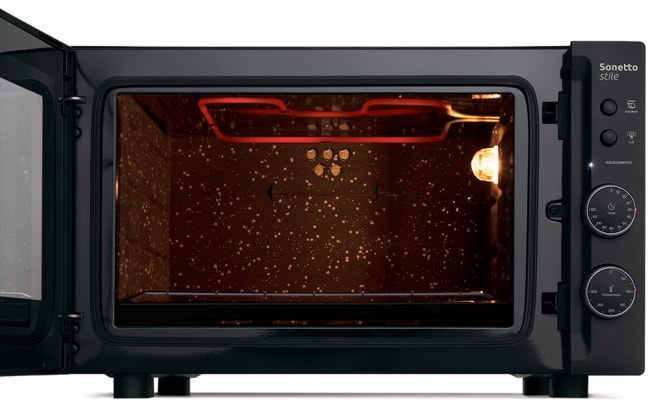 Forno Elétrico Sonetto Stile Preto - Mueller