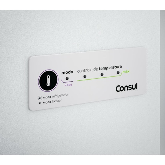 Freezer Horizontal 414L 2P Consul Chb42 Branco Freezer Horizontal 414L 2P Consul Chb42 Branco