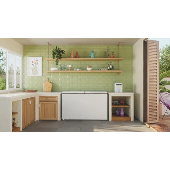 Freezer Horizontal 528L 2P Chb53 Consul 220V Branco