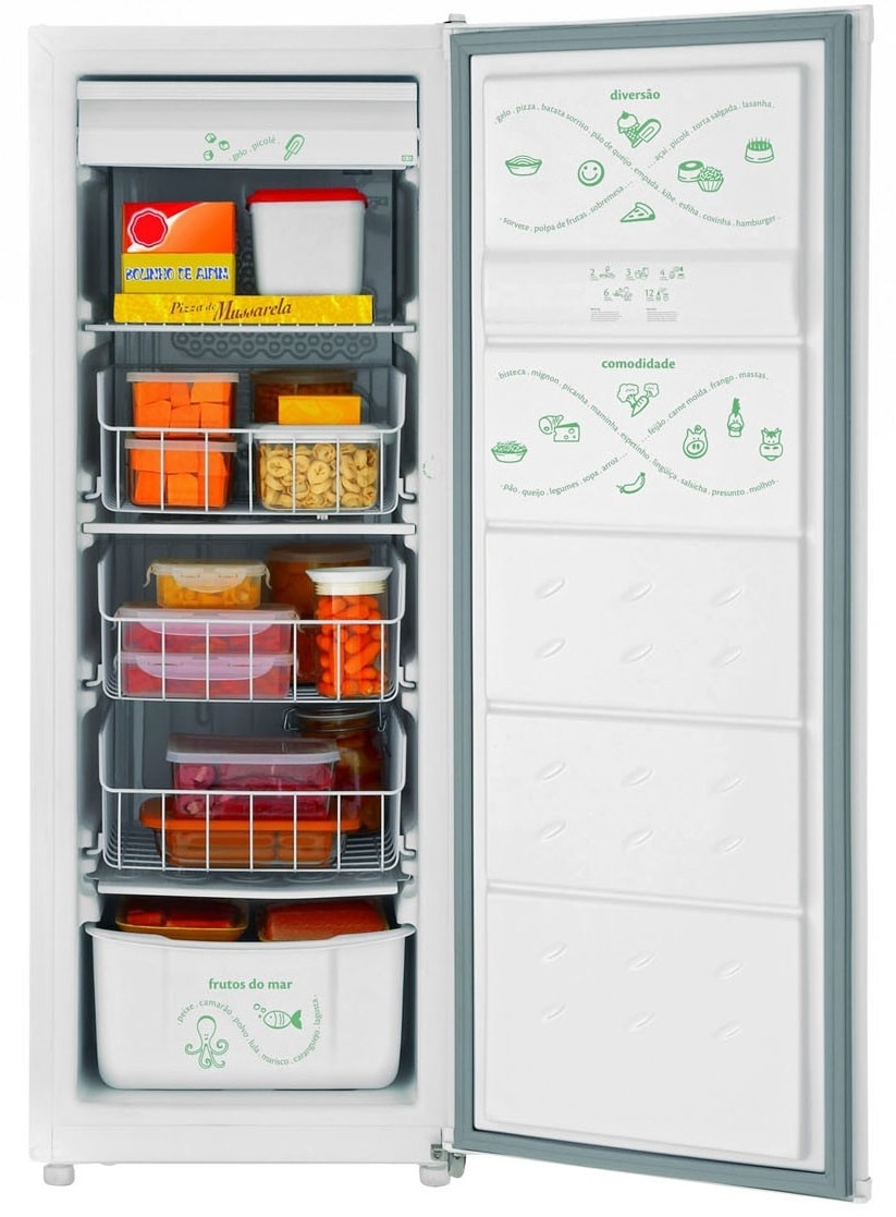 Freezer Vertical 121L 1P Cvu18 Consul Branco - Eletrolar