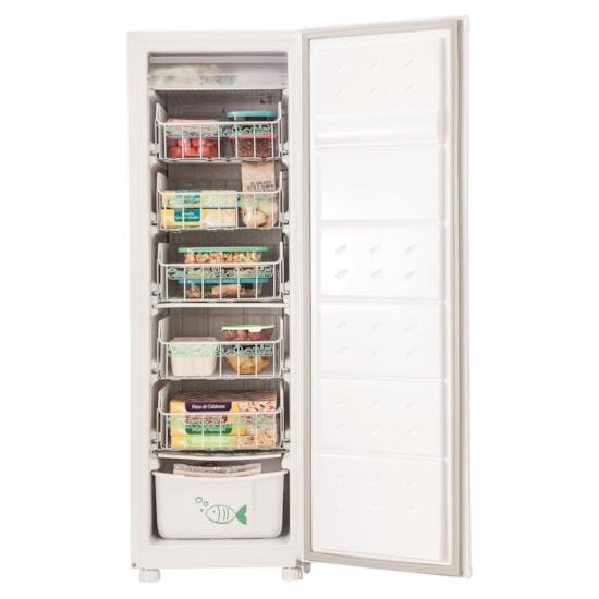 Freezer Vertical 142L Consul 1P Cvu20 Branco Freezer Vertical 142L Consul 1P Cvu20 Branco