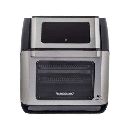 Fritadeira Air Fry 12L Oven 5 Em 1 B&D Preto