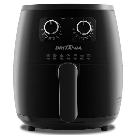 Fritadeira Air Fry 6 Litros Bfr22pg 220V Preto Fritadeira Air Fry 6 Litros Bfr22pg 220V Preto