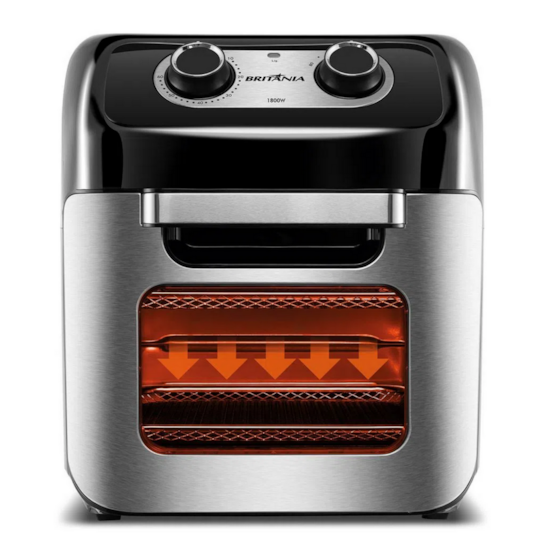 Fritadeira Air Fryer 12L Oven Bfr2300 220V Preto