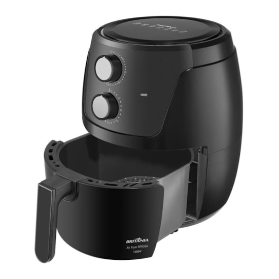 Fritadeira Air Fryer 4,2 Litros Bfr36a Britânia 220V 1500W Preto