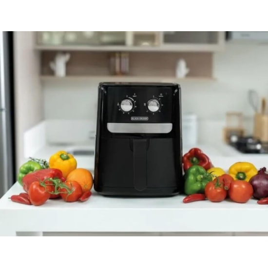 Fritadeira Air Fryer 4,5L Black Deck 220V Preto