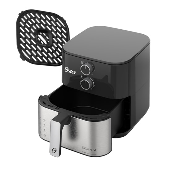 Fritadeira Air Fryer 4,6 Litros Oster 220V Preto