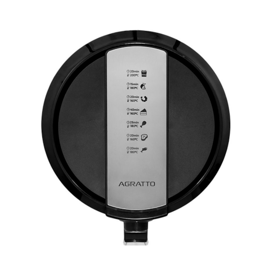 Fritadeira Air Fryer 6,2 Litros Supremma Agratto 220V Preto