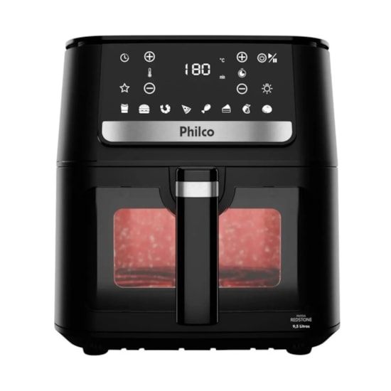 Fritadeira Air Fryer 9,5 Litros Paf95a Philco 220V Preto