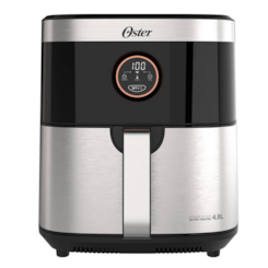 Fritadeira Sem Óleo 4,8 Litros Oster 220 Preto Inox  Fritadeira Sem Óleo 4,8 Litros Oster 220 Preto Inox