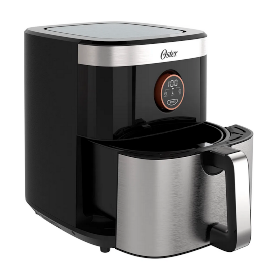 Fritadeira Sem Óleo 4,8 Litros Oster 220V Preto Inox 