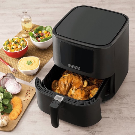 Fritadeira Sem Óleo 7L Black Decker 220V Preto