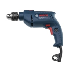 Furadeira De Impacto Gsb 550W Re Bosch Preto - Azul Furadeira De Impacto Gsb 550W Re Bosch Preto - Azul