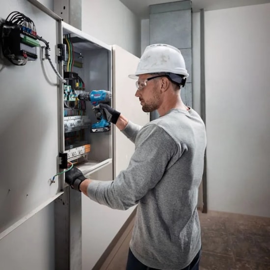 Furadeira E Parafusadeira Impacto 18V Gsb183li 1 Bateria Azul