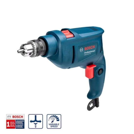 Furadeira Impacto Gsb450w Re Bosch 220V Azul Furadeira Impacto Gsb450w Re Bosch 220V Azul