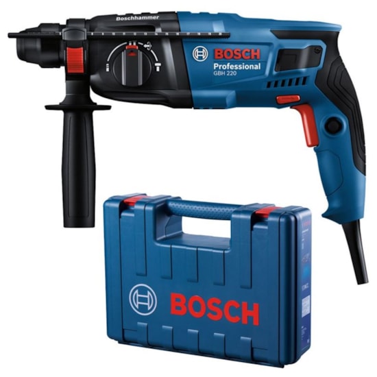 Furadeira Martelete Romp 720W Bosch 220V Azul