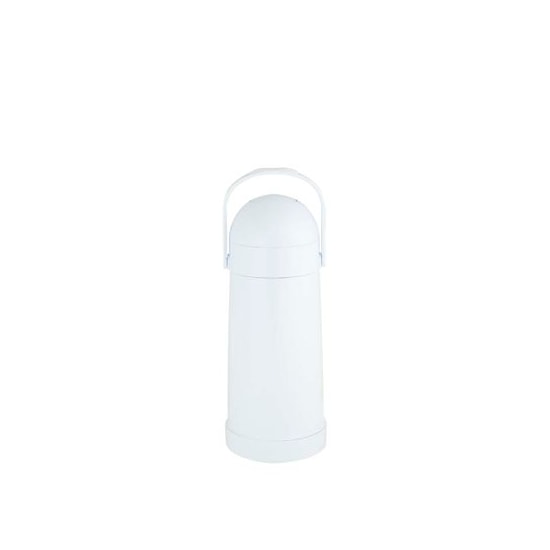Garrafa Térmica Pressão Nobile 1,0L Mor Branco Garrafa Térmica Pressão Nobile 1,0L Mor Branco