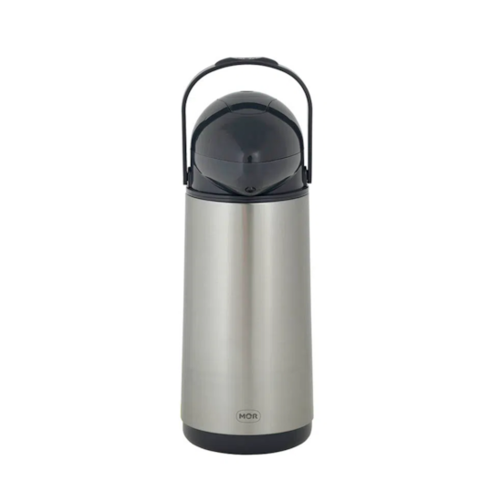 Garrafa Térmica Pressão Nobile Inox 1,0L Inox Garrafa Térmica Pressão Nobile Inox 1,0L Inox