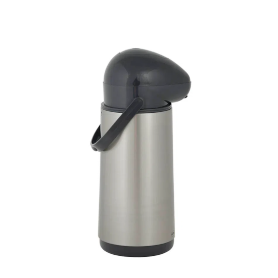 Garrafa Térmica Pressão Nobile Inox 1,0L Inox Garrafa Térmica Pressão Nobile Inox 1,0L Inox