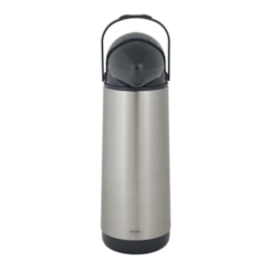 Garrafa Térmica Pressão Nobile Inox 1,9L Inox Garrafa Térmica Pressão Nobile Inox 1,9L Inox