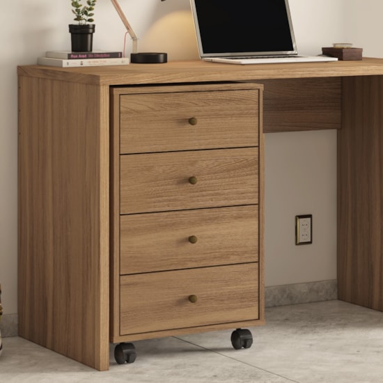 Gaveteiro Office Presence 4 Gav Demóbile Amendola Touch Gaveteiro Office Presence 4 Gav Demóbile Amendola Touch