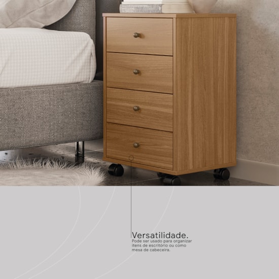 Gaveteiro Office Presence 4 Gav Demóbile Amendola Touch Gaveteiro Office Presence 4 Gav Demóbile Amendola Touch