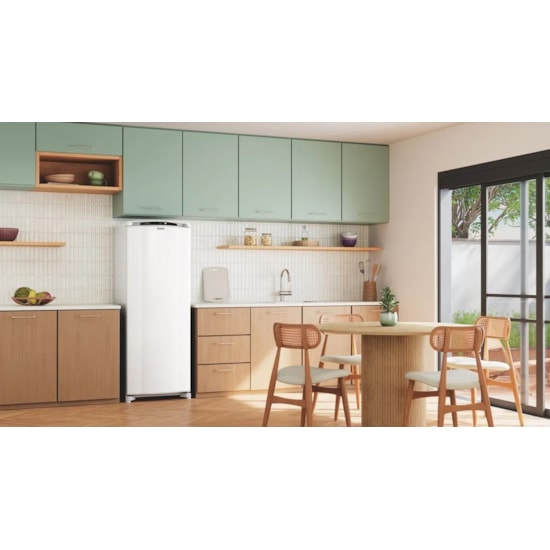 Geladeira 337L Consul Crb39 Frost Free 220V Branco