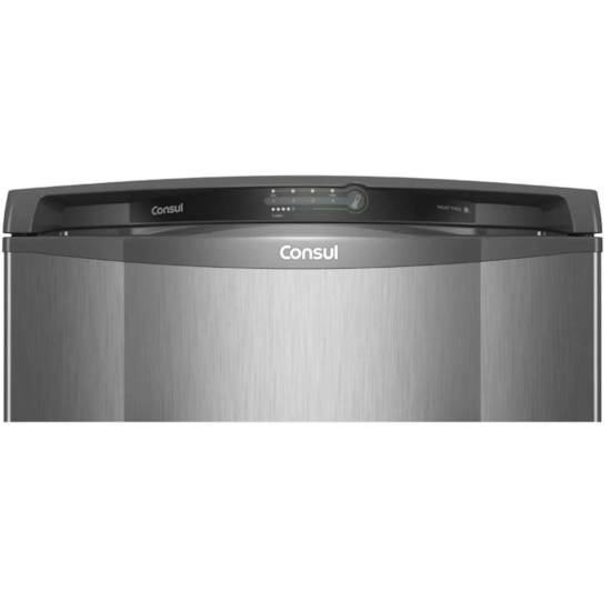 Geladeira 342L 1P Crb39 Frost Free 220V Consul  Inox