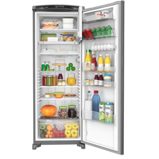 Geladeira 342L 1P Crb39 Frost Free 220V Consul  Inox