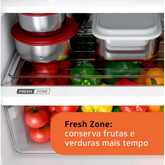 Geladeira 375L 2P Brastemp Brm44 Ffree 220V Branco