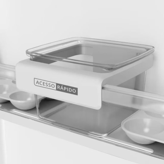 Geladeira 375L 2P Brastemp Brm44 Inox 220V Platinum