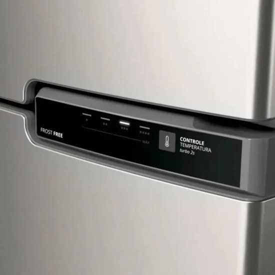 Geladeira 375L 2P Brastemp Brm44 Inox 220V Platinum